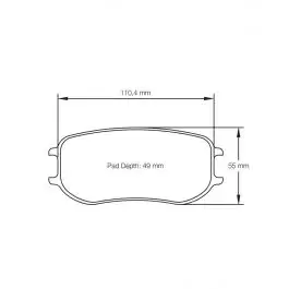 Acheter En Ligne Plaquettes de Frein PAGID Forme 4929 Composé RSL1