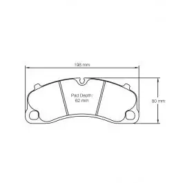 Plaquettes de Frein PAGID Forme 4924 Composé RSL29 Marque