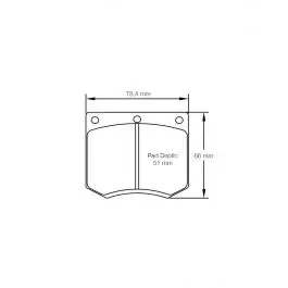 Dernier Modèle Plaquettes de Frein PAGID Forme 4905 Composé RSH29E