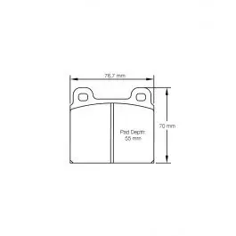 Offre Du Jour Plaquettes de Frein PAGID Forme 4501 Composé RSH3