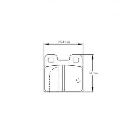 Acheter En Ligne Plaquettes de Frein PAGID Forme 4122 Composé RSH42