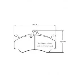 Acheter En Ligne Plaquettes de Frein PAGID Forme 2707 Composé RSL29