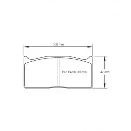 Plaquettes de Frein PAGID Forme 1283 Composé RST4 Acheter En Ligne