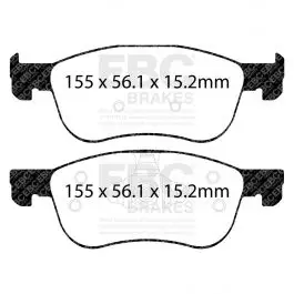 Plaquettes EBC Yellowstuff DP42353R Offre Limitée
