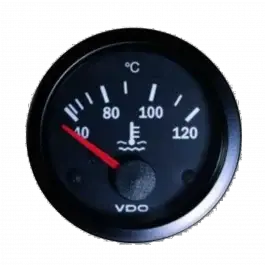 Offre Du Jour Manomètre température eau 40-120°C 52mm Bague serrage VDO Cockpit Vision