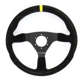 Populaire Volant TURN ONE Racing peau retournée