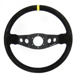 Volant TURN ONE Corsa peau retournée Noir Produit De Marque