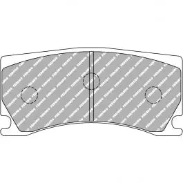 Remise Plaquettes de frein FERODO FRP3135 DS2500 132,1 mm x 64 mm x 15,8 mm
