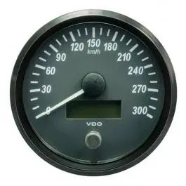 Compteur de vitesse VDO SingleViu 300km/h diamètre 100mm – avec câblage analogique Produit De Marque