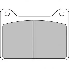 Plaquettes de frein FERODO FRP3108 DS2500 79,4 mm x 58 mm x 12,5 mm Achetez Aujourd’hui