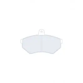 Plaquettes de frein CL Brakes 4011 RC8 118 mm x 69,5 mm x 16 mm Prix Réduit