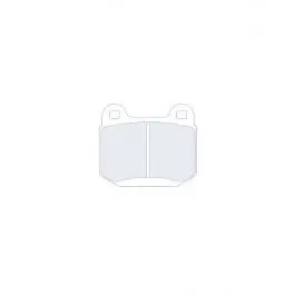 Usine Directe Plaquettes de frein CL Brakes 4060T12,6 RC6 75,9 mm x 65,6 mm x 12,6 mm