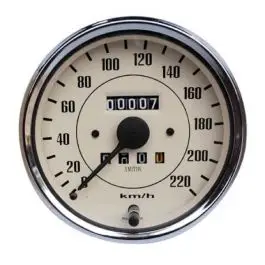 Seulement Aujourd’hui Compteur de vitesse SMITHS Ø 100 mm 0 à 270 km/h