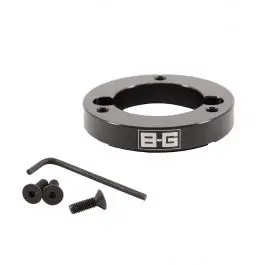 Entretoise de volant excentrique BG RACING – épaisseur 15mm entraxe 3×50.8mm déport 10mm – avec visserie Commande En Gros