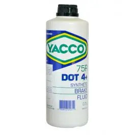 Liquide de frein YACCO 75 R DOT4+ 500ML Haute Qualité