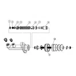 Kit de réparation pour maître cylindre REDSPEC Pro Achat Immédiat