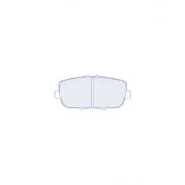Prix Bas Plaquettes de frein CL Brakes 4134 RC6 99 mm x 44,8 mm x 14 mm