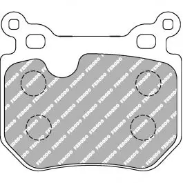 Plaquettes de frein FERODO FCP4217 DS2500 87 mm x 76 mm x 16,3 mm Meilleur Choix