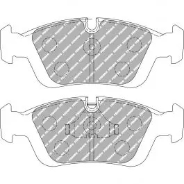 Plaquettes de frein FERODO FDS725 DS Performance 151,5 mm x 58 mm x 16,4 mm Expédition Rapide