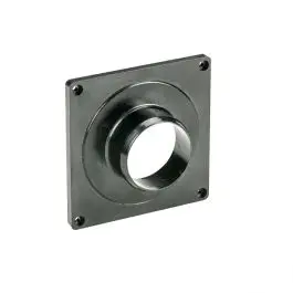 Populaire Manchon à air Ø 45 mm avec demi-plaque 90 x 90 mm pour chauffages à eau Bali D et Minox 2D