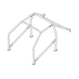 Populaire Arceau SASSA pour CITROEN Saxo 3 portes 6 points à boulonner
