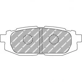Vente Directe Plaquettes de frein FERODO FCP4187 DS1.11 110,6 mm x 39,7 mm x 16,7 mm