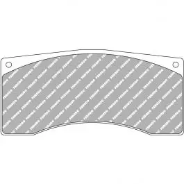 Populaire Plaquettes de frein FERODO FRP1078 DS3000 131,8 mm x 62,2 mm x 25 mm