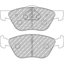 Usine Directe Plaquettes de frein FERODO FCP1052 DS3000 155,2 mm x 61,7 mm x 18,5 mm
