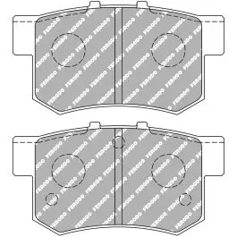 Plaquettes de frein FERODO FCP956 DS2500 88,8 mm x 47,5 mm x 14,4 mm Populaire