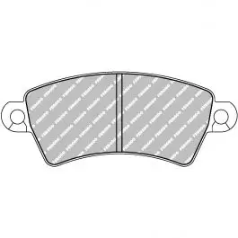 Plaquettes de frein FERODO FCP1370 DS2500 131,2 mm x 52,5 mm x 17,4 mm Nouvel Arrivage