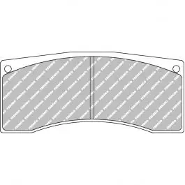 Plaquettes de frein FERODO FRP3087 DS3000 139,8 mm x 61,4 mm x 17,5 mm Commande En Gros
