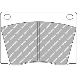 Commande En Gros Plaquettes de frein FERODO FCP9 DS3000 98,4 mm x 68 mm x 16 mm