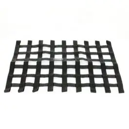 Retour Gratuit Filet anti-défenestration type Nascar noir sans kit de fixation