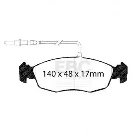 Prix Réduit Plaquettes EBC Yellowstuff DP4948R
