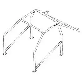 Arceau SASSA pour PORSCHE 944 1982-1991 6 points à boulonner Nouveauté