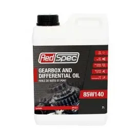 Huile boite de vitesses REDSPEC 2L Haute Performance 85W140 Promotion