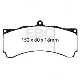 Achetez Aujourd’hui Plaquettes EBC Yellowstuff DP4005R