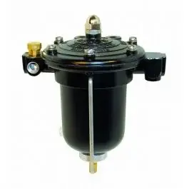 Offre Du Jour Filtre régulateur de pression d'essence compétition KING Bocal 85 mm 1/8 NPT vissé
