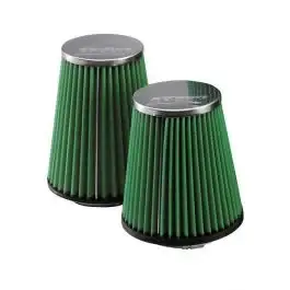Filtre à air conique universel GREEN FILTER entrée droite 65/100/75/130 Soldes