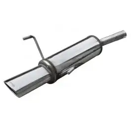 Silencieux PROWLER en inox pour RENAULT Megane II RS 2.0 Turbo 225CV 2X80 Racing central Dernier Modèle