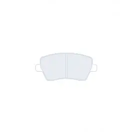 Plaquettes de frein CL Brakes 4097 RC5 115,5 mm x 52,5 mm x 17 mm Dernière Chance
