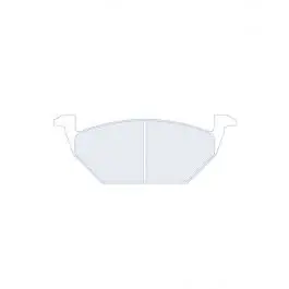 Affaire À Saisir Plaquettes de frein CL Brakes 4088 RC6 144,8 mm x 54,8 mm x 19,5 mm
