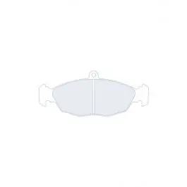 Plaquettes de frein CL Brakes 4008 RC6 139,2 mm x 58,3 mm x 16 mm Offre Spéciale