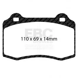 Petit Prix Plaquettes EBC Yellowstuff DP41140R