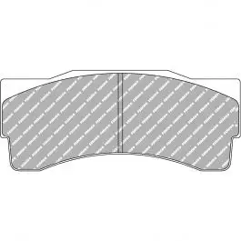 Usine Directe Plaquettes de frein FERODO FRP3055 DSUNO 163.1 x 69 x 30 mm