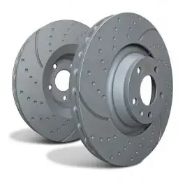 Offre Limitée Disques de frein avants rainurés / perçés 336x52x28mm EBC GD1700
