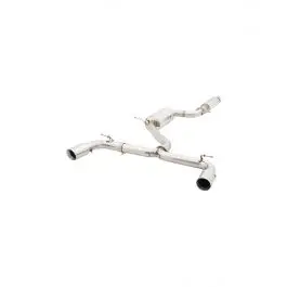 Ligne d'échappement inox XFORCE ES-VW08-CBS Authentique