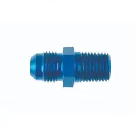Adaptateur GOODRIDGE AN816 JIC 9/16 X 18 Mâle – NPT 1/2 X 14 Mâle en Alu Bleu Authentique