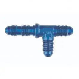 Adaptateur GOODRIDGE AN804 Té Mâle 7/16 JIC X 20 en Alu Bleu Expédition Rapide