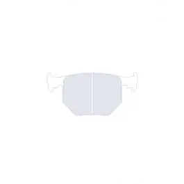 Achat Immédiat Plaquettes de frein CL Brakes 4120 RC6E 122,9 mm x 59,3 mm x 17 mm